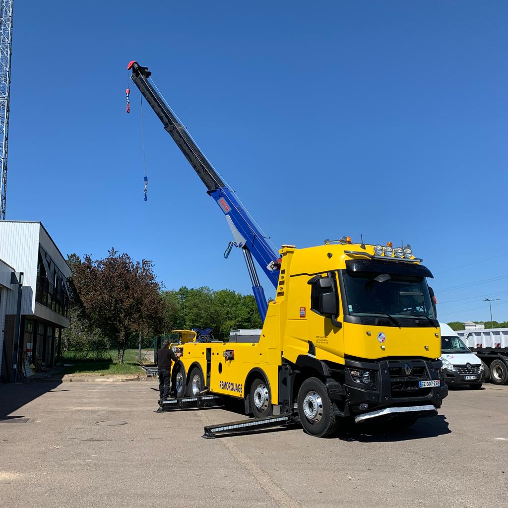 Dépanneuse PL Renault C520 Rotator 8X4 2018 – VENDU