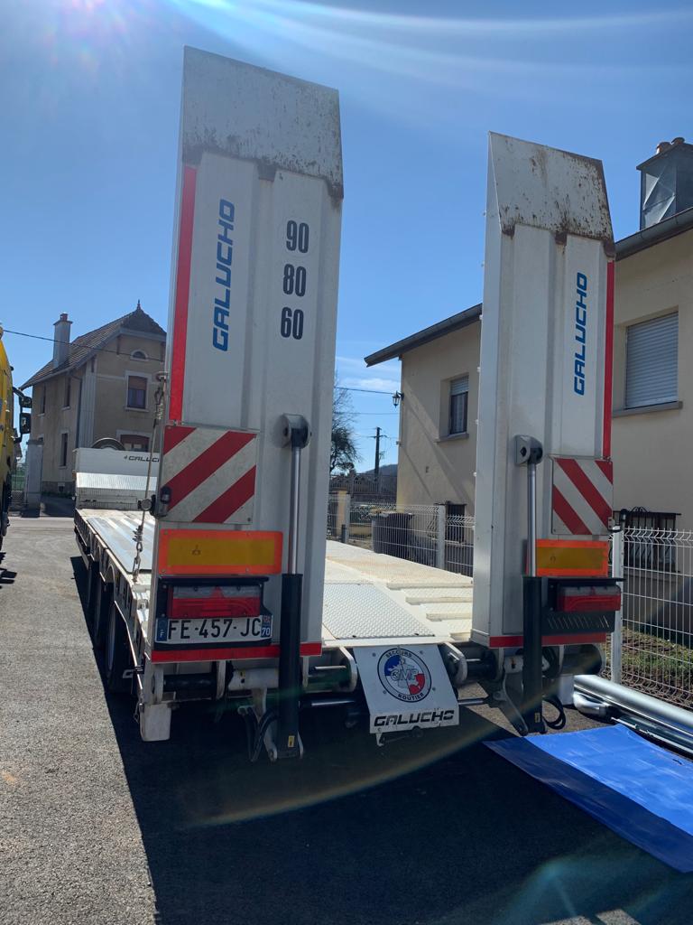 Semi-remorque porte-engin Galucho 2019 – VENDU